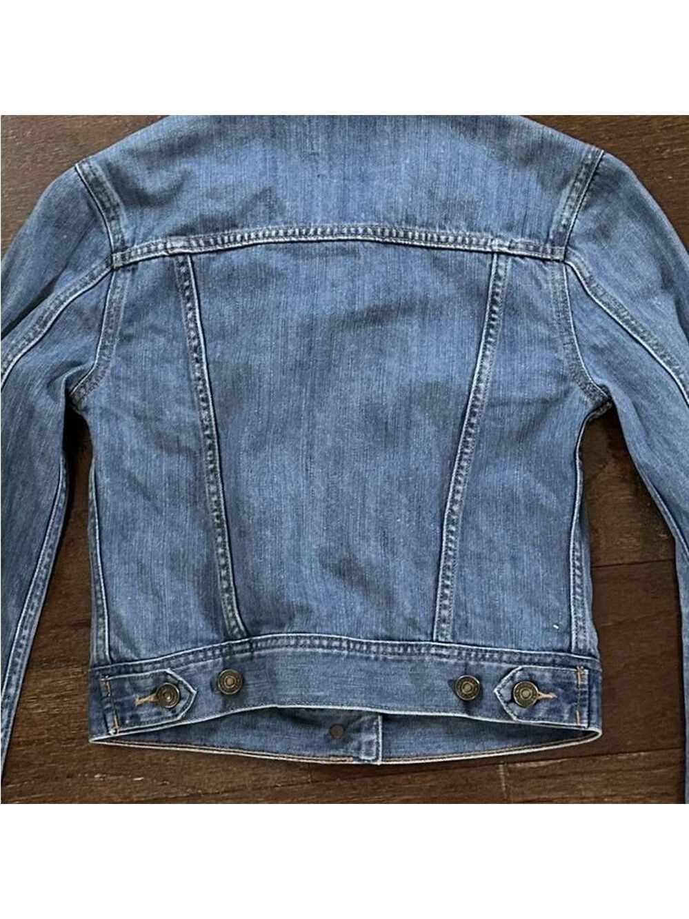 Aritzia Talula blue Denim jacket size XS-EUC Retail $125 - Picture 4 of 13